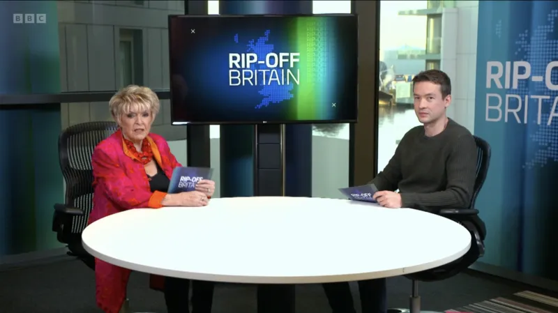 Refundee on BBC Rip-Off Britain with Gloria Hunniford